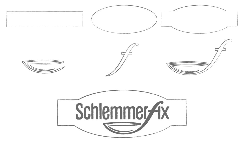 Wesemann Agency Braunschweig - Project - Branding_Retro_Logo sketch_Metro_Schlemmerfix